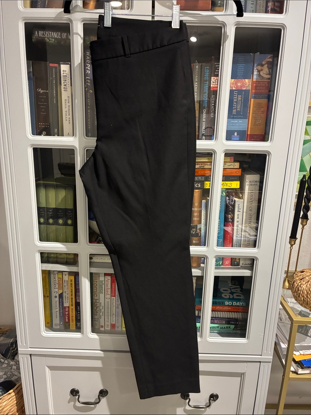 White House Black Market Women’s Black Dress Pants - Elle Slim